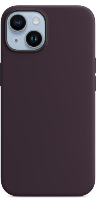 Чехол Silicone Case MagSafe для iPhone 14 Elderberry | Фото 3 из 3