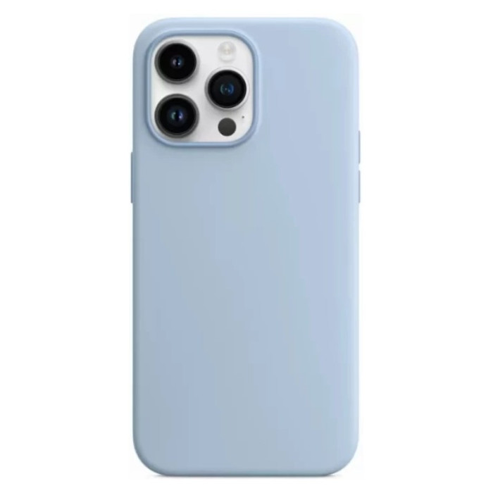 Чехол накладка Silicone Case для iPhone 15 Голубой | Фото 1 из 1