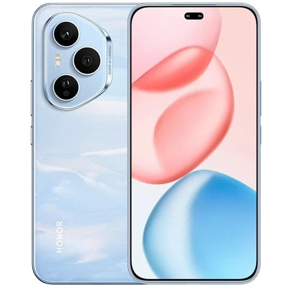 Смартфон Honor 400 Pro 12/256GB Голубой (Tidal Blue) | Фото 1 из 3