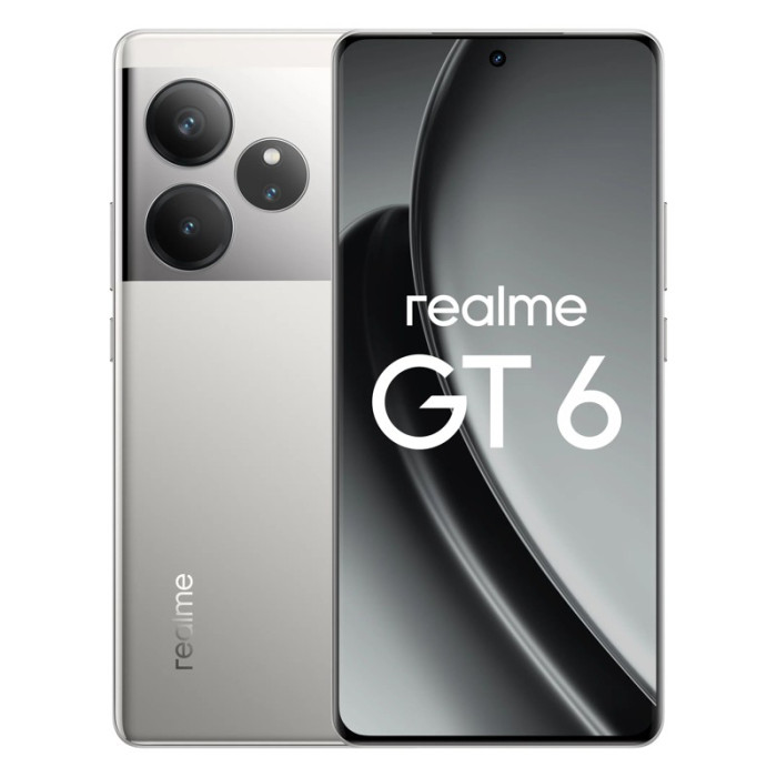 Смартфон Realme GT 6 12/512GB Серебристый (Silver)