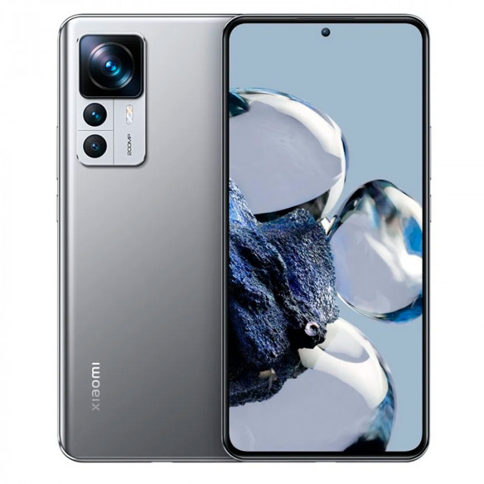 Смартфон Xiaomi 12T Pro 12/256GB Серебряный (Silver)