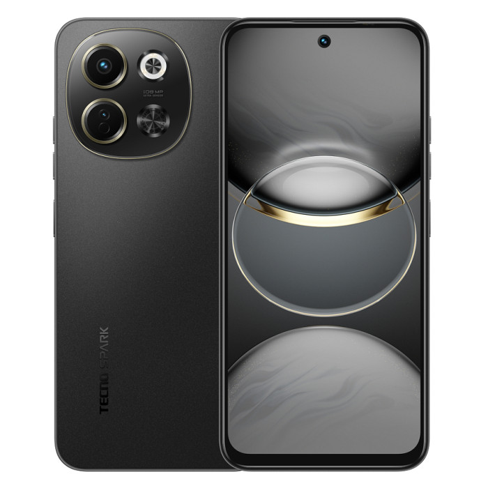 Смартфон Tecno Spark 30 5G 6/128GB Черный (Midnight Shadow) EAC | Фото 1 из 4