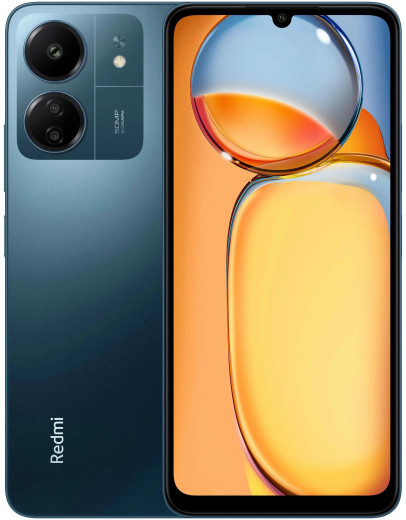 Смартфон Xiaomi Redmi 13C 4/128GB Синий (Blue) — 