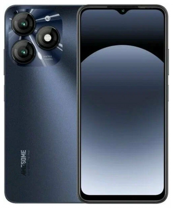 Смартфон Itel A70 4/256GB Чёрный (Black) EAC | Фото 4 из 5