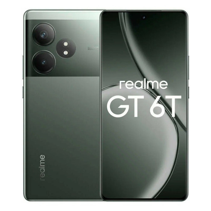Смартфон Realme GT 6T 12/256GB Зеленый (Green) | Фото 6 из 6