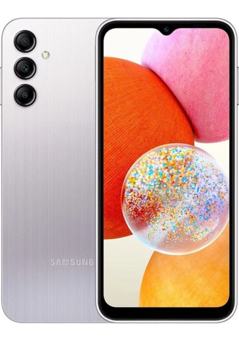 Смартфон Samsung Galaxy A14 4/128GB Серебристый (Silver) | Фото 9 из 9