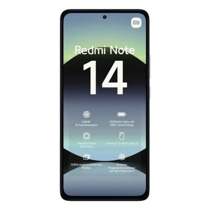Смартфон Xiaomi Redmi Note 14 12/256GB Синий (Ocean Blue) | Фото 3 из 3