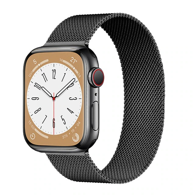 Ремешок Milanese Loop для Apple Watch 38/40/41mm Черный | Фото 2 из 3