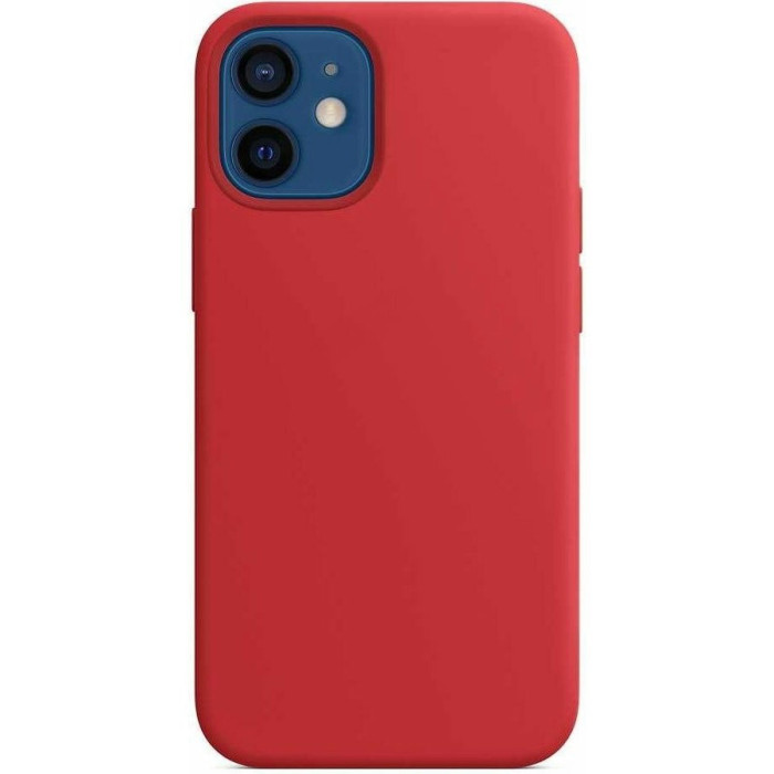 Чехол силиконовый для iPhone 12 Mini Красный | Фото 2 из 2