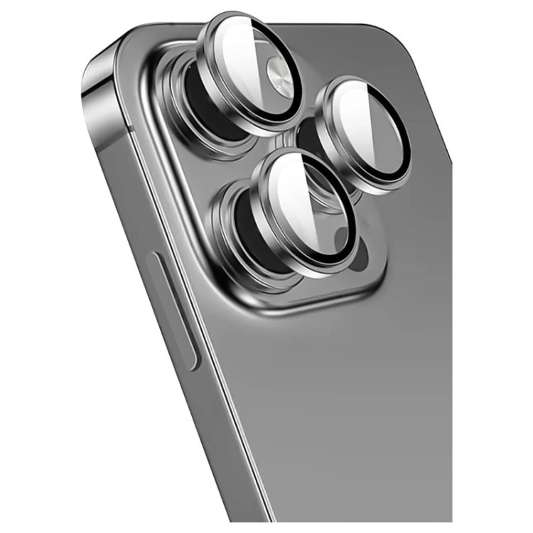 Защитное стекло на камеру SupGlass XC-31 для 15Pro/15ProMax Черное