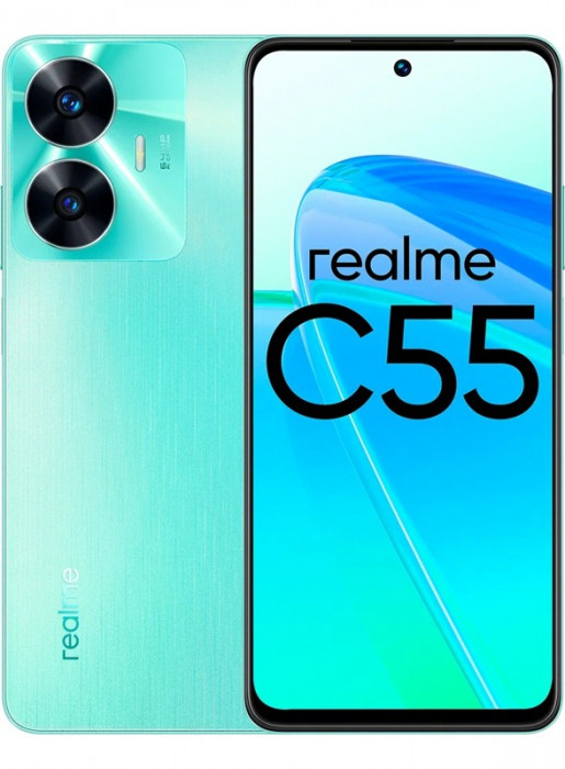 Смартфон Realme C55 8/256GB Зелёный (Green) EAC | Фото 1 из 9