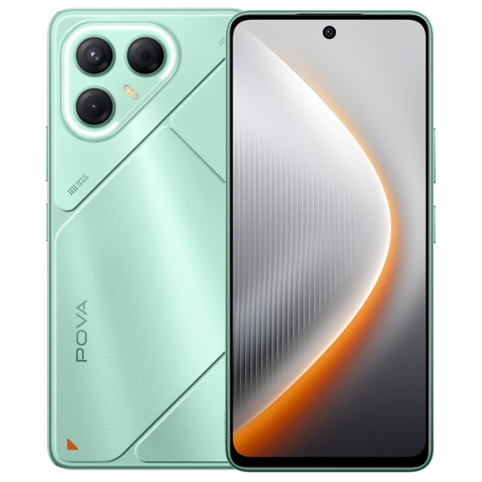 Смартфон TECNO POVA 7 5G 8/256GB Зеленый (Oasis Green) | Фото 1 из 3