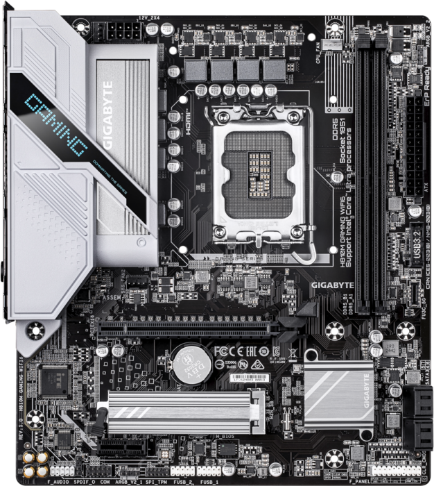 Материнская плата Gigabyte H810M GAMING WIFI6
