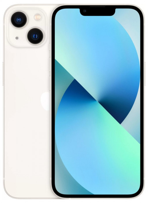 Смартфон Apple iPhone 13 256GB Сияющая звезда (Starlight) | Фото 1 из 6