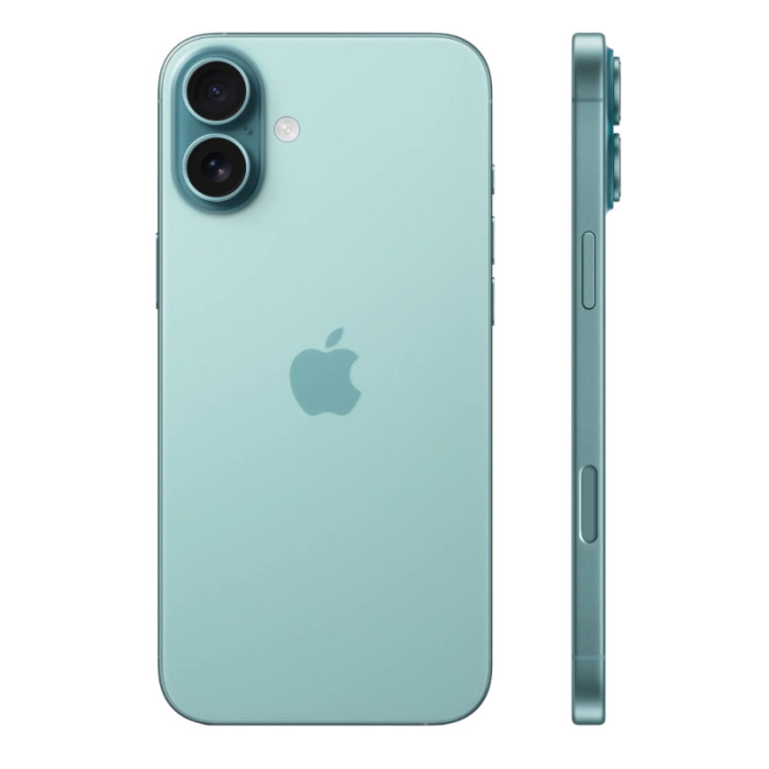 Смартфон Apple iPhone 16 Plus 512GB Бирюзовый (Teal) nano SIM + eSIM | Фото 2 из 5