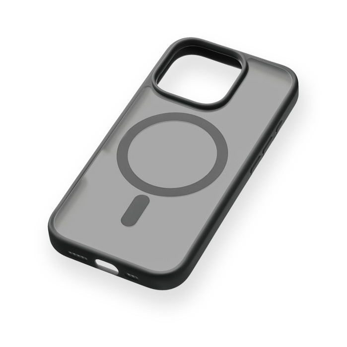 Чехол защитный uBear Cloud Mag Case для iPhone 16 Pro, MagSafe совместимый, усиленный, силк-тач, Черный | Фото 3 из 5