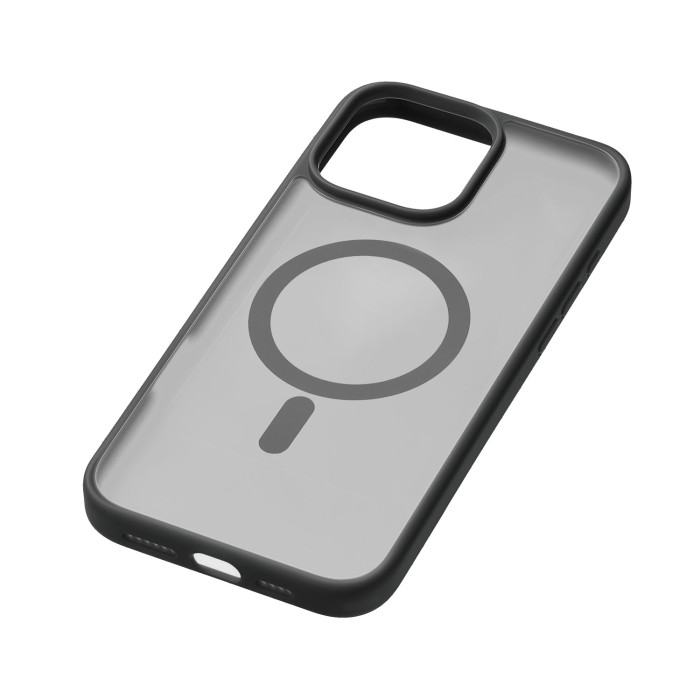 Чехол защитный uBear Cloud Mag Case для iPhone 16 Pro Max, MagSafe совместимый, усиленный, силк-тач, Черный | Фото 4 из 5