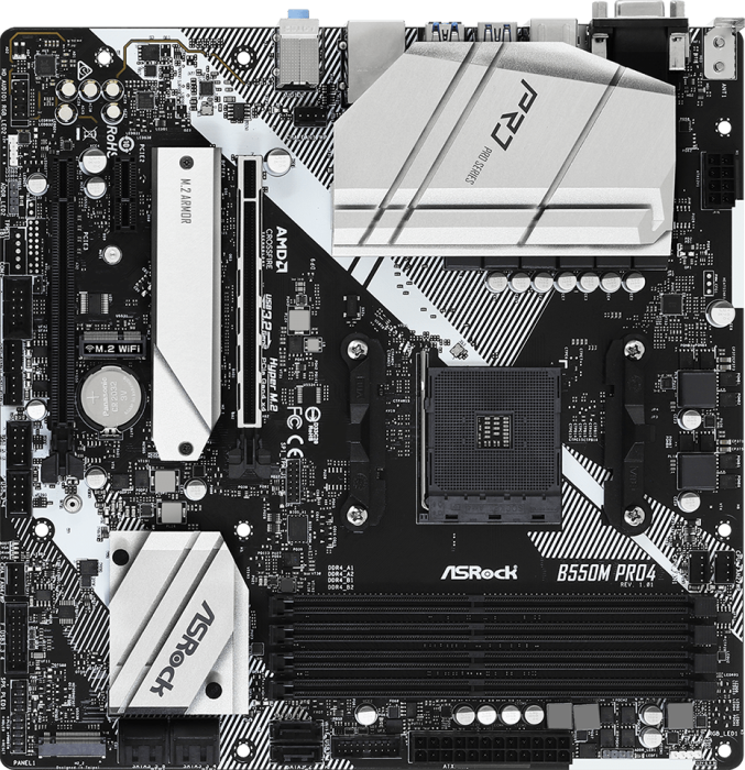 Материнская плата ASRock B550M Pro4