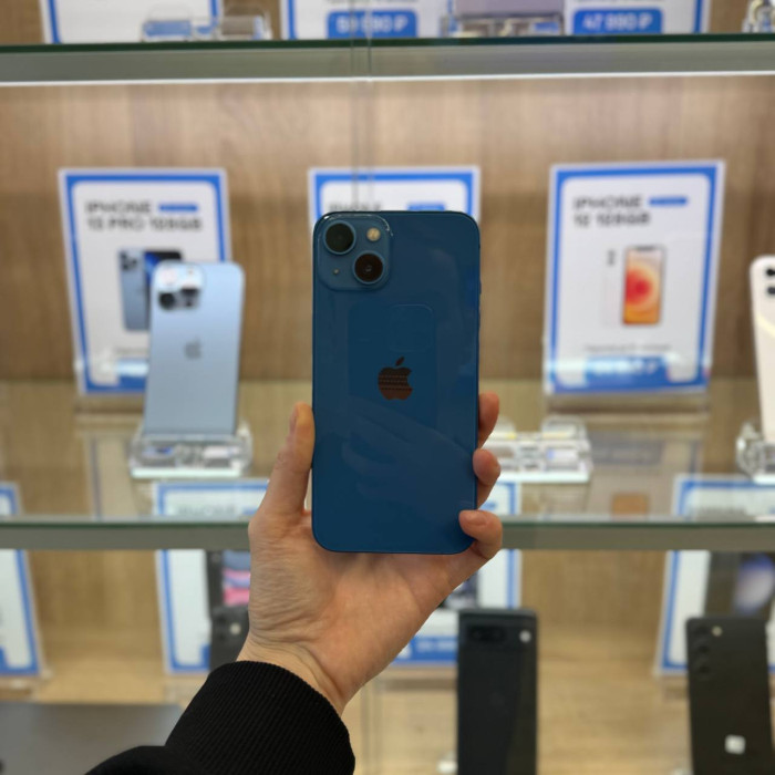 Б/у iPhone 13 256GB Синий (Blue) nano Sim + nano Sim