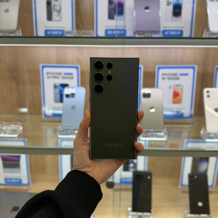 Б/у Смартфон Samsung Galaxy S23 Ultra 12/256GB Зеленый