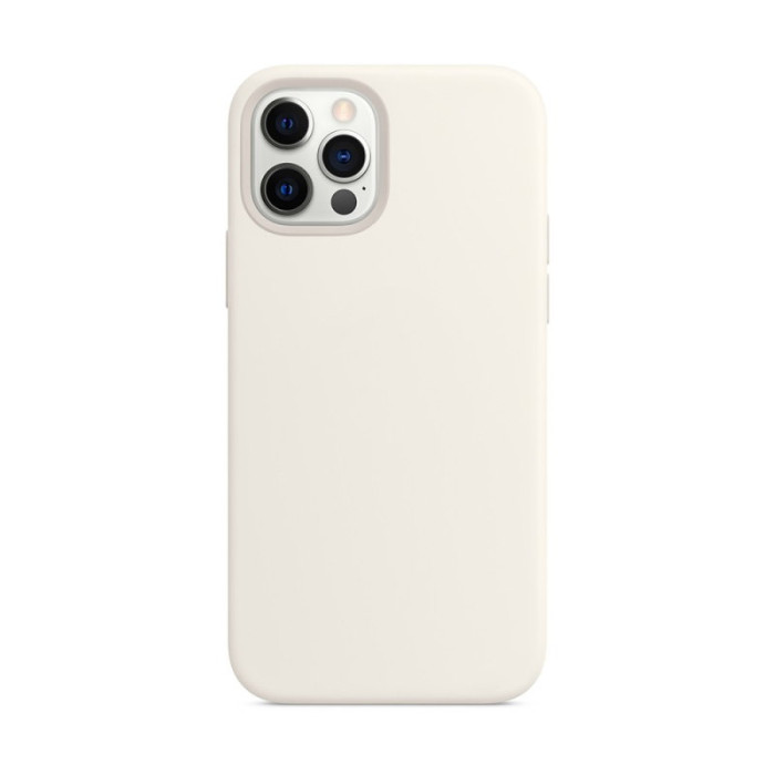 Чехол силиконовый для iPhone 12 Pro Max Белый | Фото 2 из 2