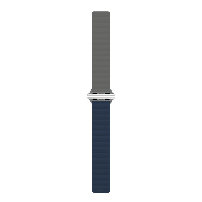Ремешок uBear Mode для Apple Watch M/L (42, 44, 45, 49 мм), силиконовый, Синий/Серый | Фото 3 из 3