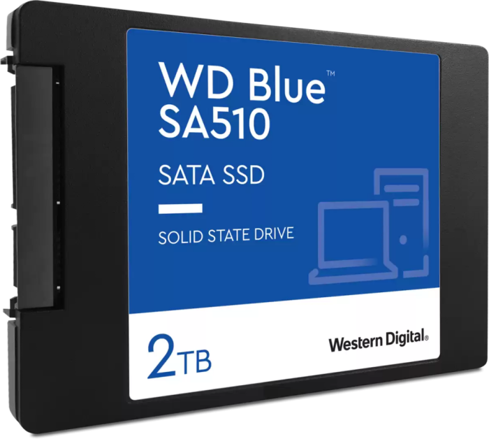 Накопитель SSD 2Tb WD Blue SA510 (WDS200T3B0A)