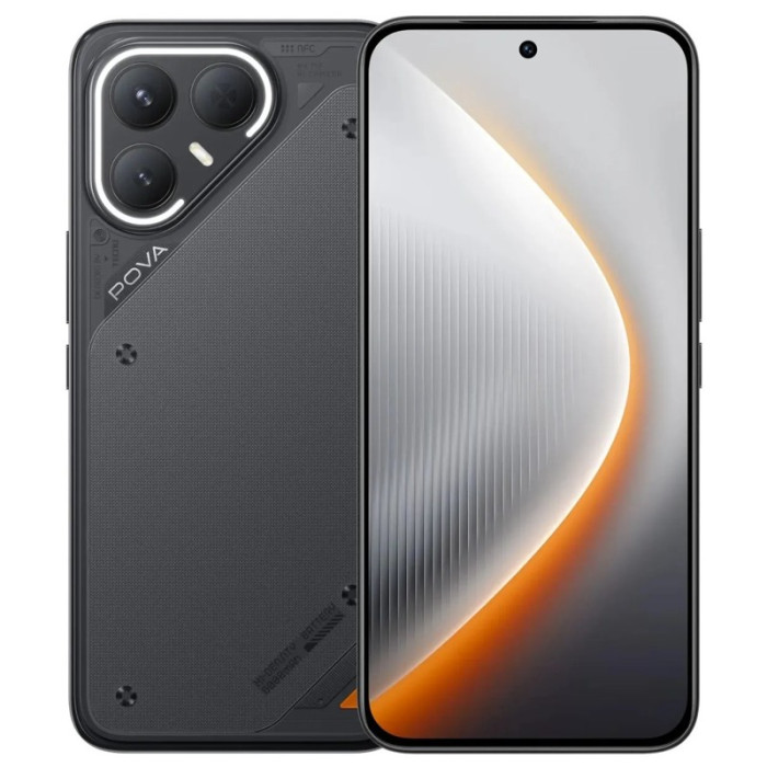 Смартфон TECNO POVA 7 Pro 5G 8/256GB Черный (Geek Black) | Фото 1 из 3