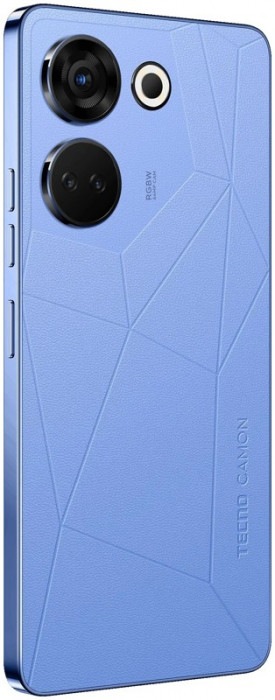 Смартфон Tecno Camon 20 8/256GB Синий (Light Blue) EAC | Фото 2 из 11