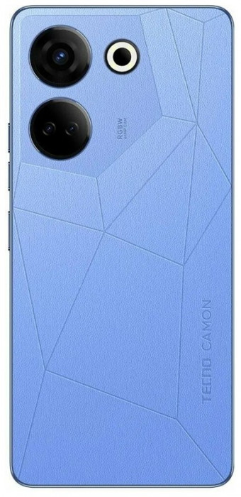 Смартфон Tecno Camon 20 8/256GB Синий (Light Blue) EAC | Фото 9 из 11