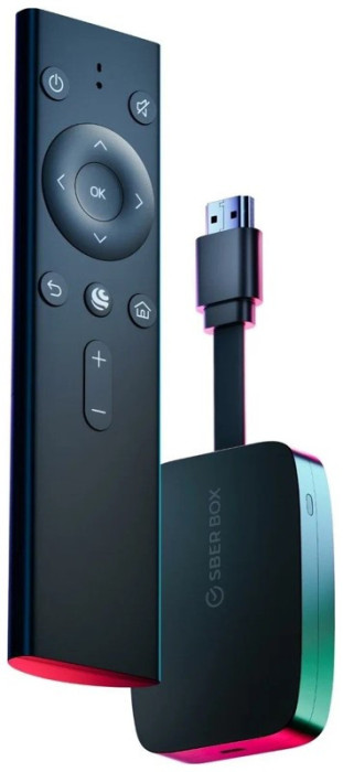 ТВ приставка SberBox 4K SBDV-0004C | Фото 1 из 2