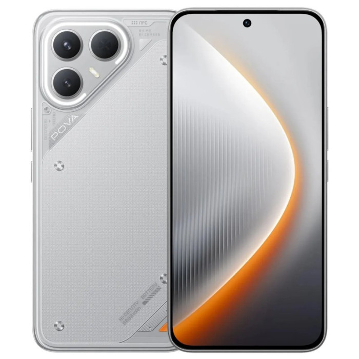 Смартфон TECNO POVA 7 Pro 5G 8/256GB Серый (Dynamic Grey) | Фото 1 из 3