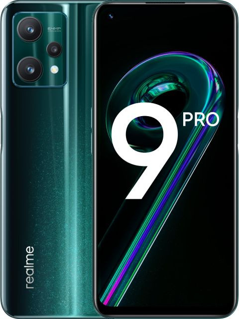 Смартфон Realme 9 Pro 8/128GB Зеленый (Aurora Green) EAC