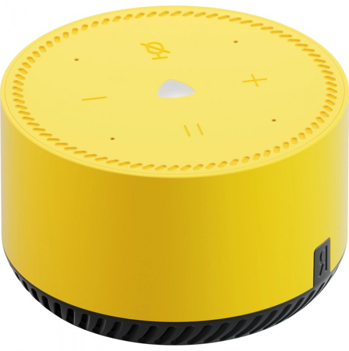 Умная колонка Яндекс Станция Лайт с Алисой Желтый (Yellow) | Фото 1 из 5