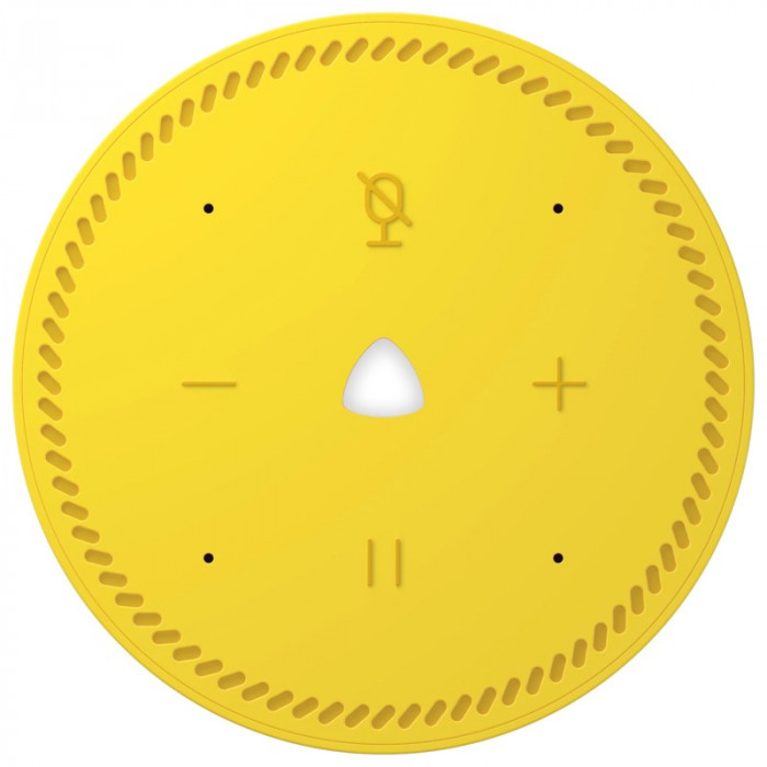 Умная колонка Яндекс Станция Лайт с Алисой Желтый (Yellow) | Фото 3 из 5