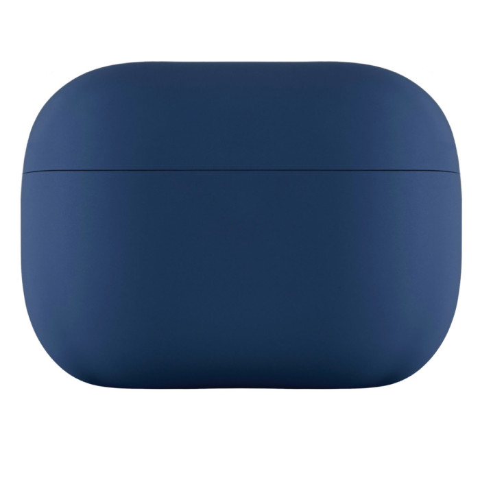 Чехол uBear для Airpods Pro 2 Touch Pro Silicone Case, 1,5 мм усиленный, Тёмно-Синий | Фото 4 из 5