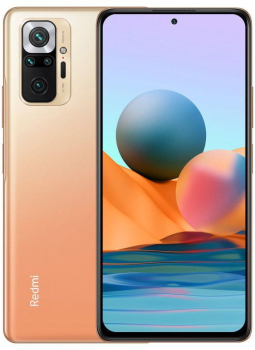 Смартфон Xiaomi Redmi Note 10 Pro 6/64GB NFC Бронзовый (Gradient Bronze)