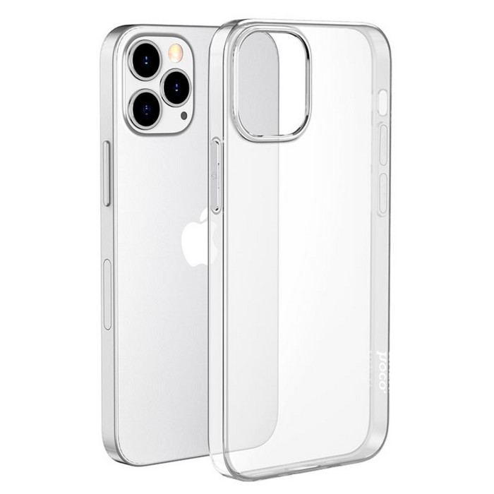 Чехол-накладка силиконовая прозрачная HOCO для iPhone 13 | Фото 2 из 2