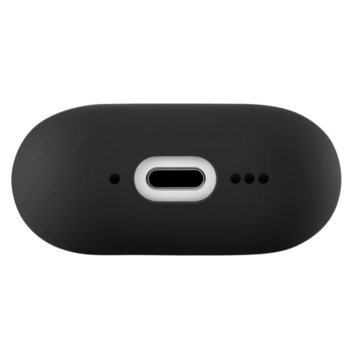 Чехол uBear для AirPods 4 Touch Pro Case, 1,2 мм, PC+силикон, усиленный, Черный | Фото 2 из 5