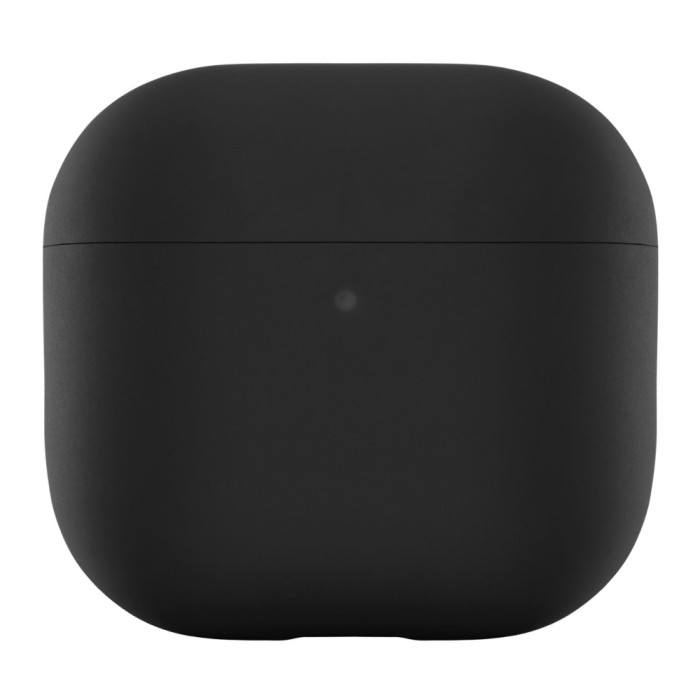 Чехол uBear для AirPods 4 Touch Pro Case, 1,2 мм, PC+силикон, усиленный, Черный | Фото 4 из 5