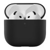 Чехол uBear для AirPods 4 Touch Pro Case, 1,2 мм, PC+силикон, усиленный, Черный