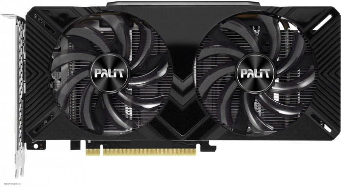 Видеокарта Palit GeForce GTX 1660 Dual 6GB (NE51660018J9-1161C) | Фото 1 из 2