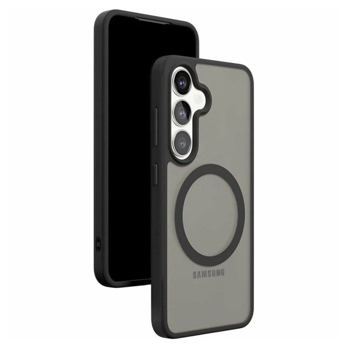 Чехол защитный VLP LITE Haze Case с MagSafe для Samsung S25 Ultra, черный