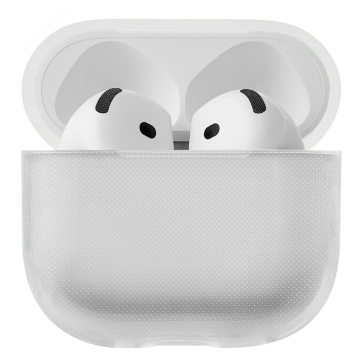 Чехол uBear для AirPods 4 Tone Case, 1,8 мм, TPU, усиленный, Прозрачный | Фото 1 из 5