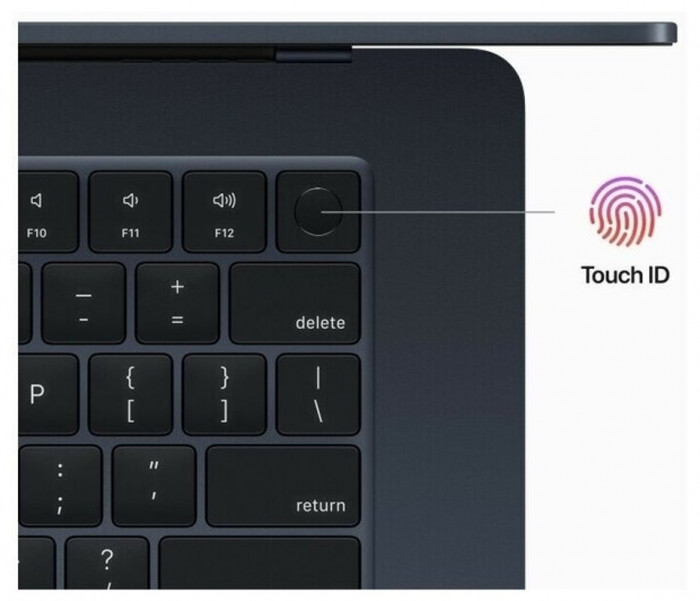 Ноутбук Apple MacBook Air 15 2023 Z18U2 (Apple M2, 16GB/512GB, 10-Core GPU) Черный | Фото 3 из 12