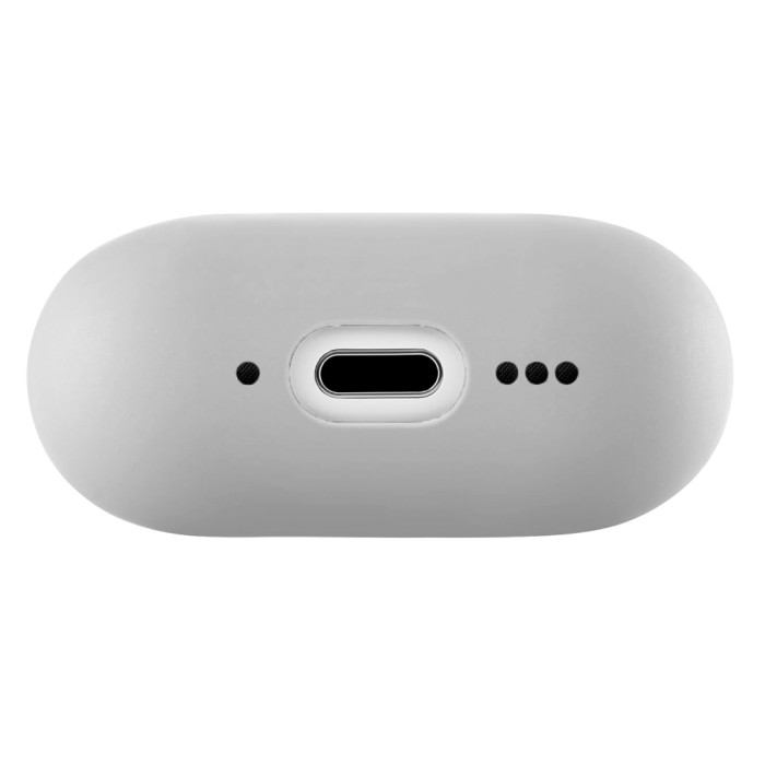 Чехол uBear для AirPods 4 Touch Pro Case, 1,2 мм, PC+силикон, усиленный, Серый | Фото 4 из 5