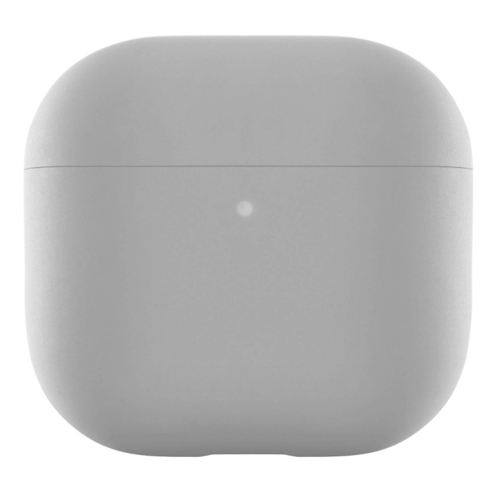 Чехол uBear для AirPods 4 Touch Pro Case, 1,2 мм, PC+силикон, усиленный, Серый | Фото 5 из 5