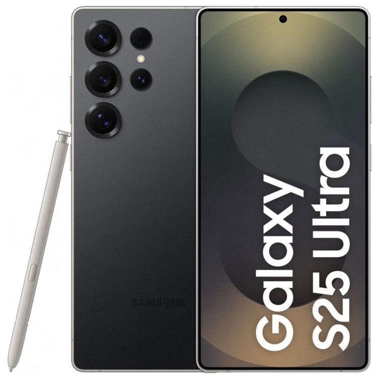 Смартфон Samsung Galaxy S25 Ultra 12/1024GB Черный Титан (Titanium Black)