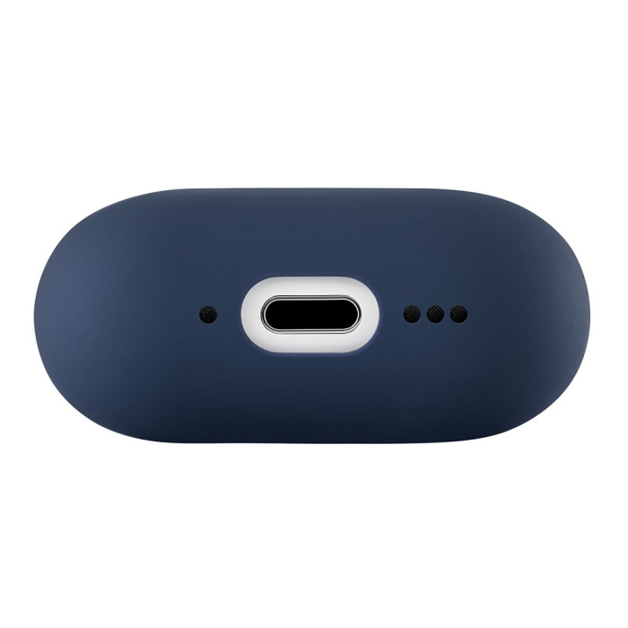 Чехол uBear для AirPods 4 Touch Pro Case, 1,2 мм, PC+силикон, усиленный, Темно-Синий | Фото 2 из 5
