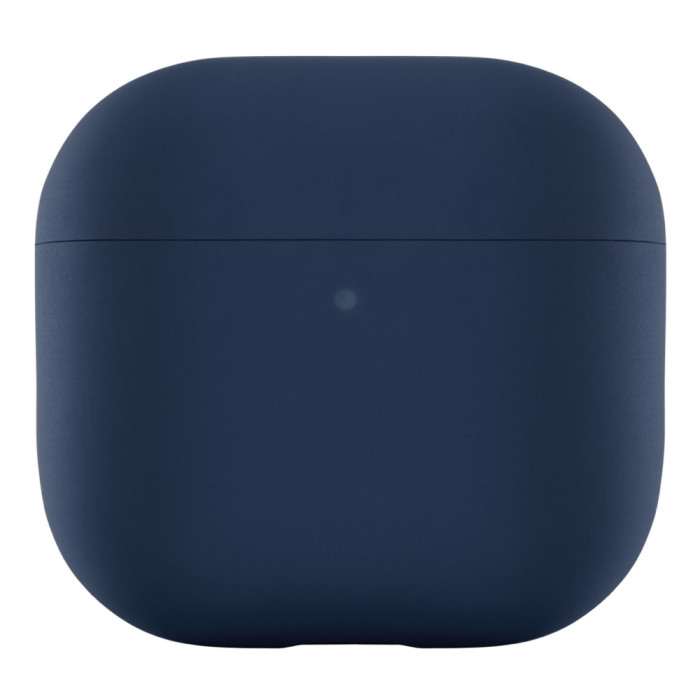 Чехол uBear для AirPods 4 Touch Pro Case, 1,2 мм, PC+силикон, усиленный, Темно-Синий | Фото 4 из 5